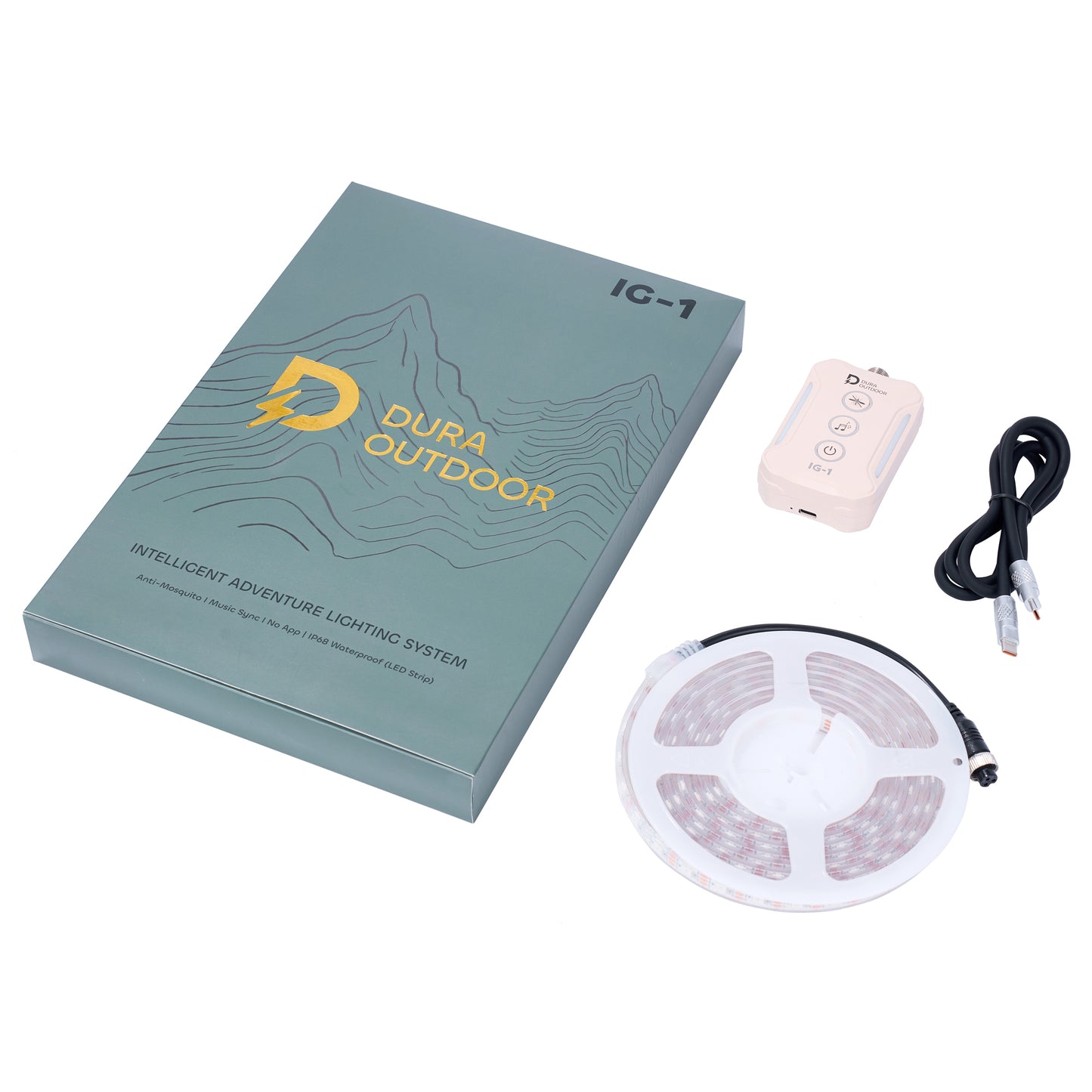 DURA IG-1 10ft App-Free Bug-Repellent Light Strip