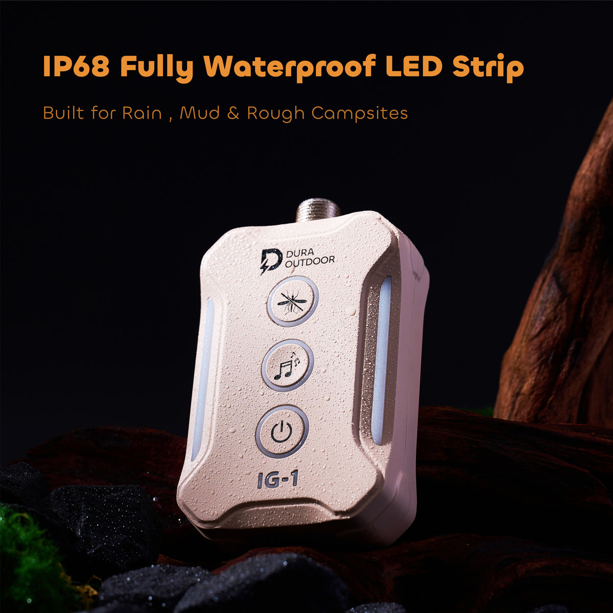 DURA IG-1 10ft App-Free Bug-Repellent Light Strip