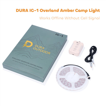 DURA IG-1 10ft App-Free Bug-Repellent Light Strip