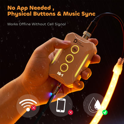 DURA IG-1 10ft App-Free Bug-Repellent Light Strip